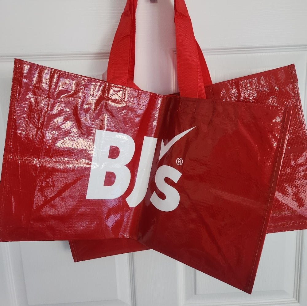 Red Reusable Shopping Bag